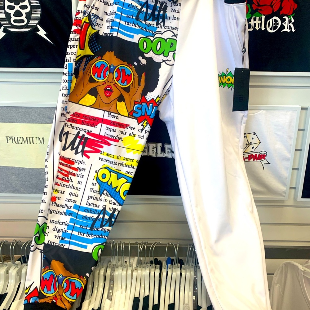 Art graffiti pants 🔥🔥🔥Unisex’s